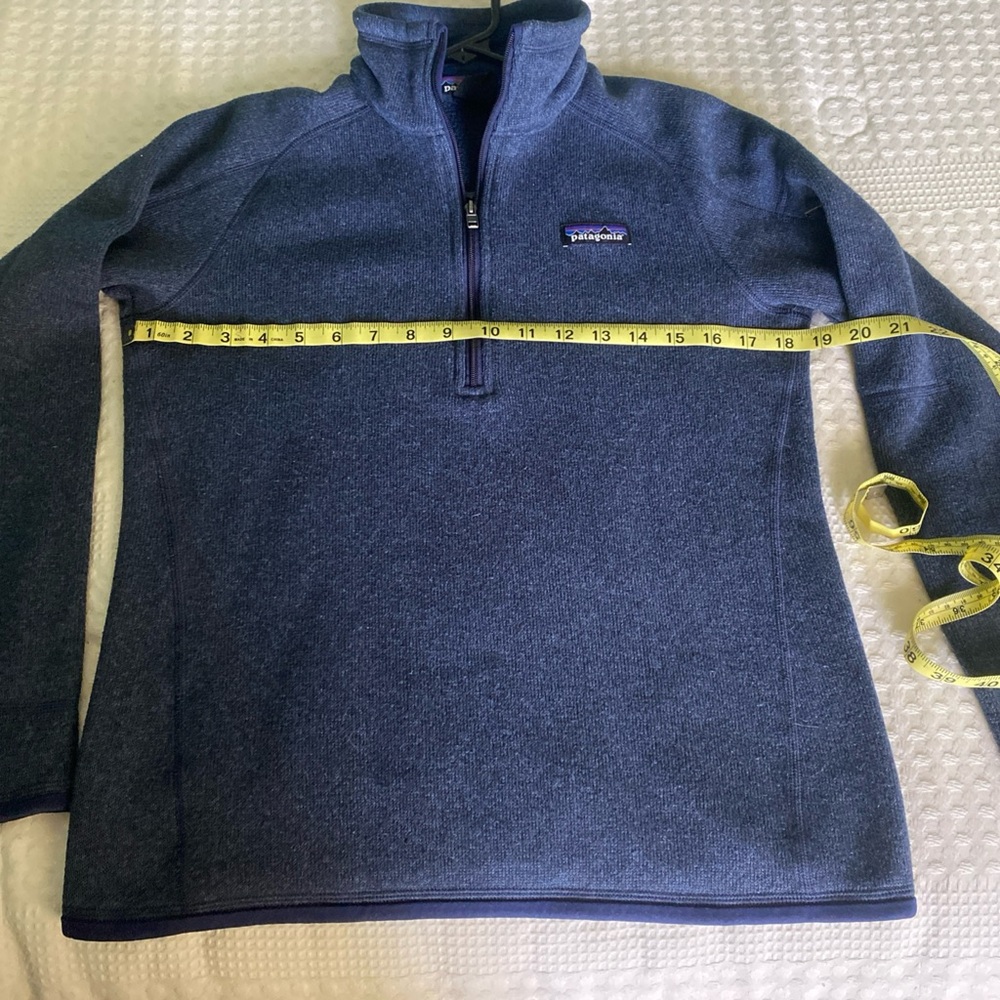Patagonia Navy Quarter-Zip Fleece